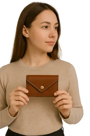 Side Folded Full Grain Wallet