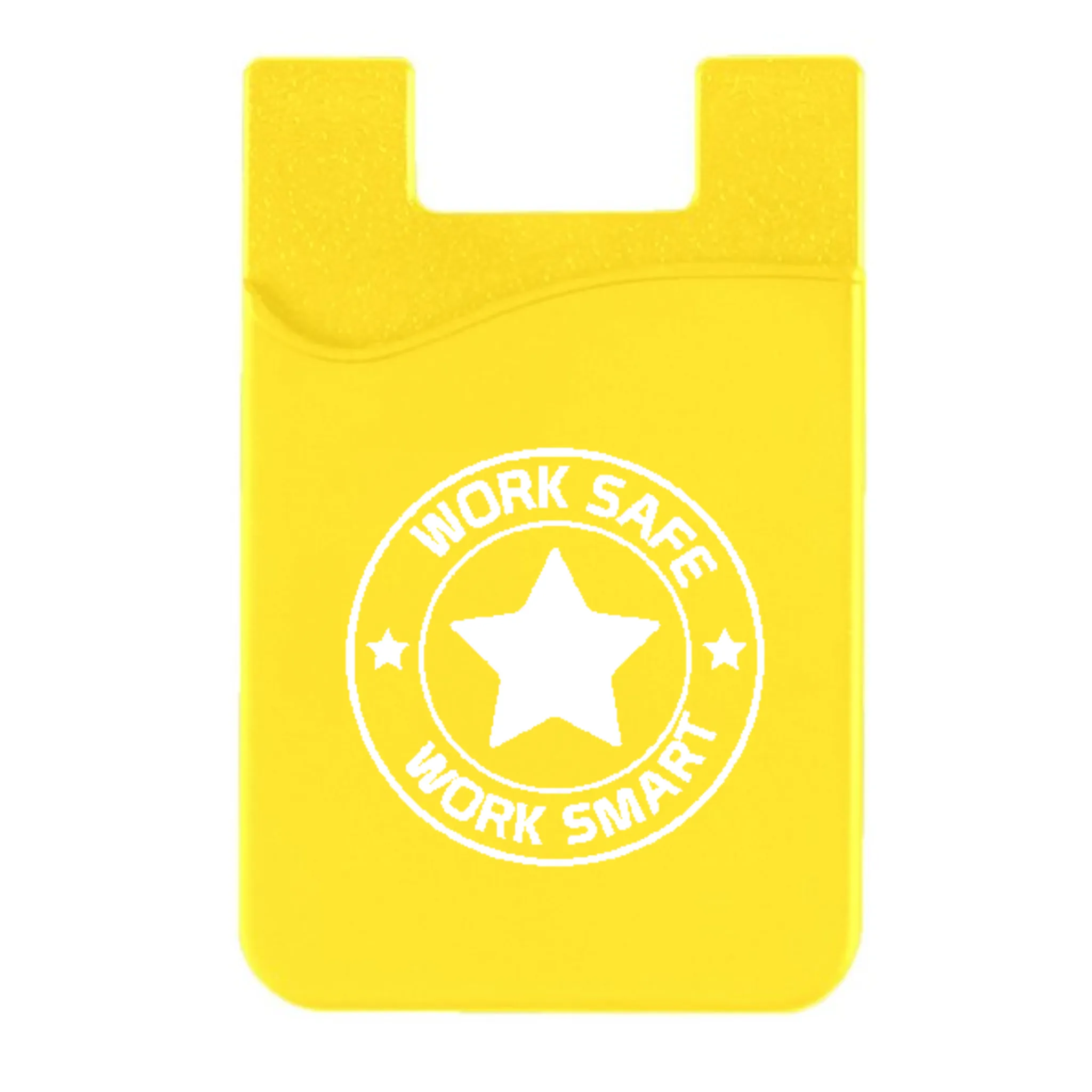 Silicone Phone Wallet w/Work Safe Logo  - #404020