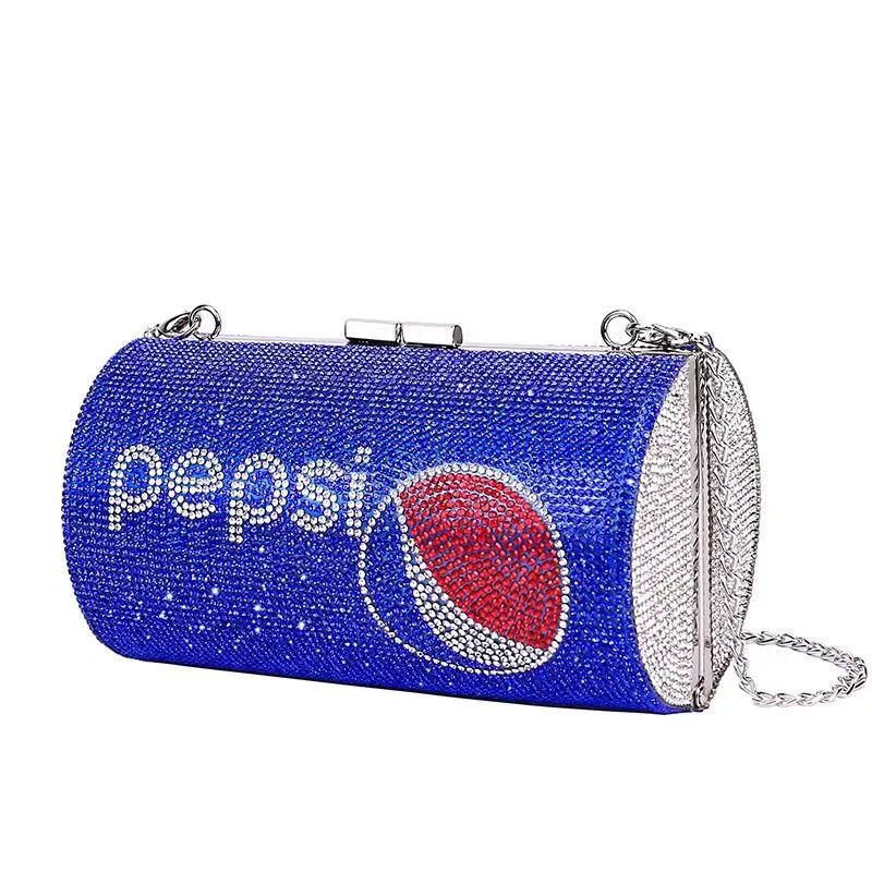 Soda Can Sparkly Clutch Purse