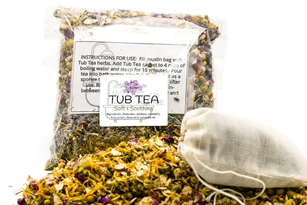 Soft and Soothing  | Herbal Tub Tea