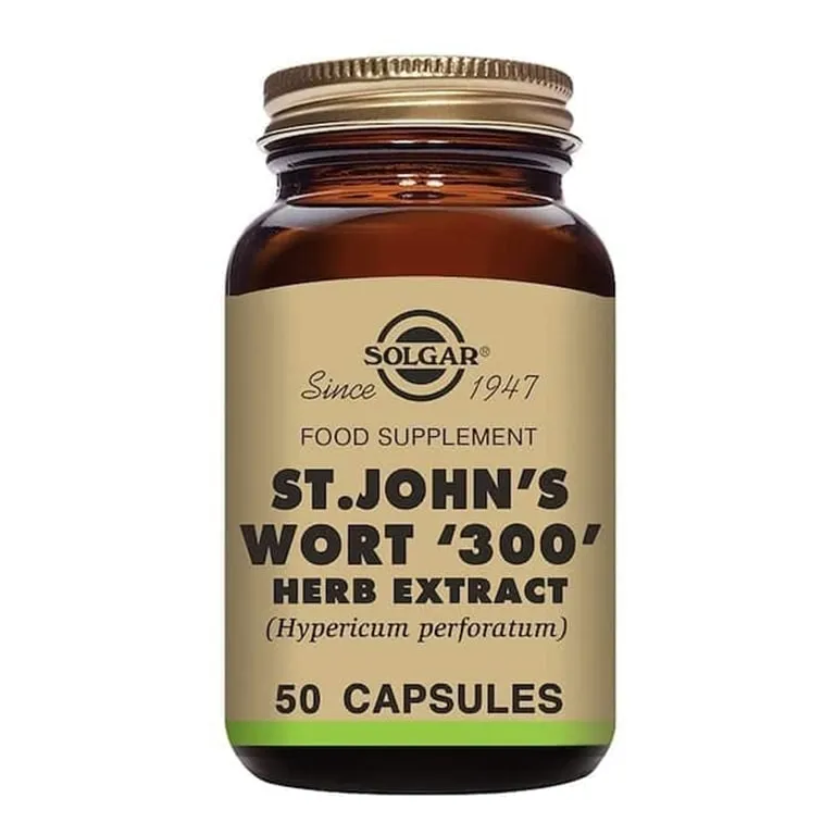 Solgar St John’s Wort Herb Extract 300mg Vegicaps