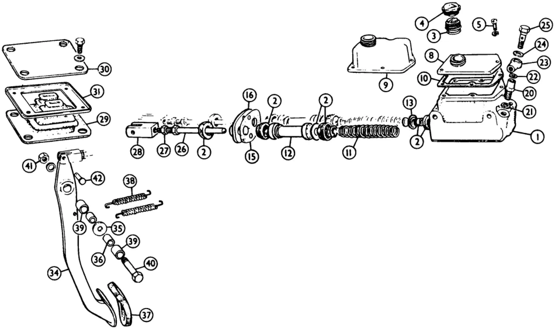SPACER TUBE-PEDAL