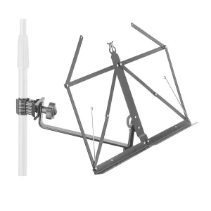 Stagg Foldable Music Stand Top with Mounting Arm