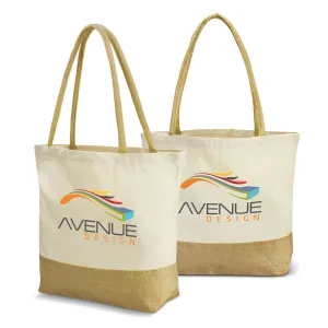 Stock Cotton   Jute Tote(SCB-58T)