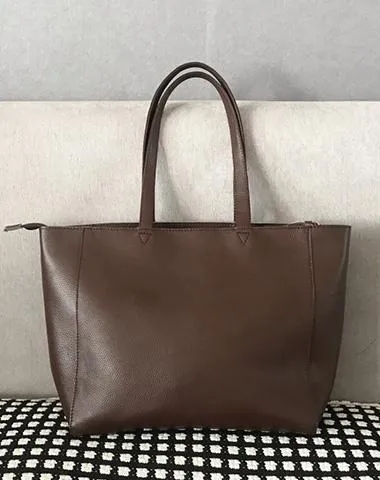 Stylish Womens Black Leather Tote Bag Shoulder Tote Bag Black Tote Purse For Women