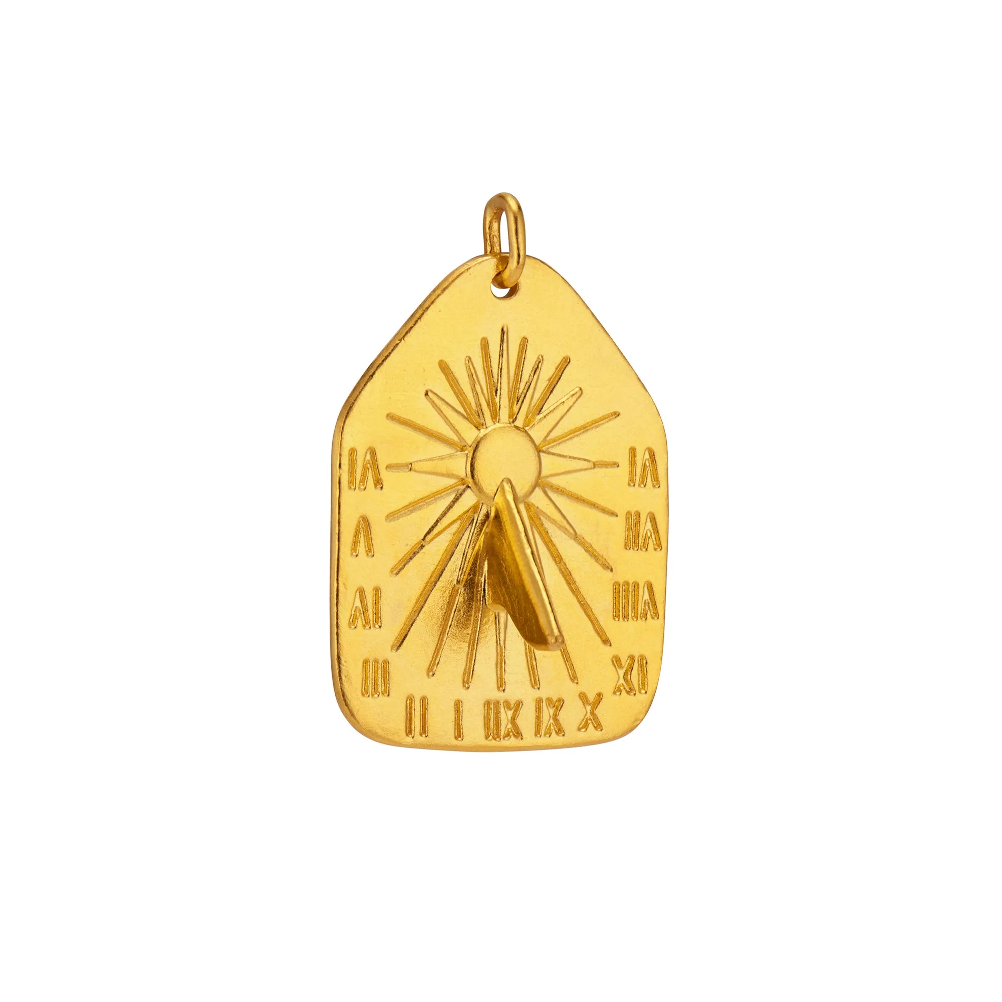 Sundial Tablet Pendant