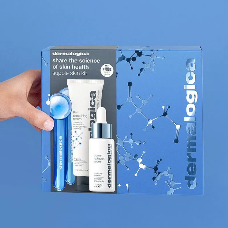Supple skin kit | coffret duo soins hydratants   globes massants