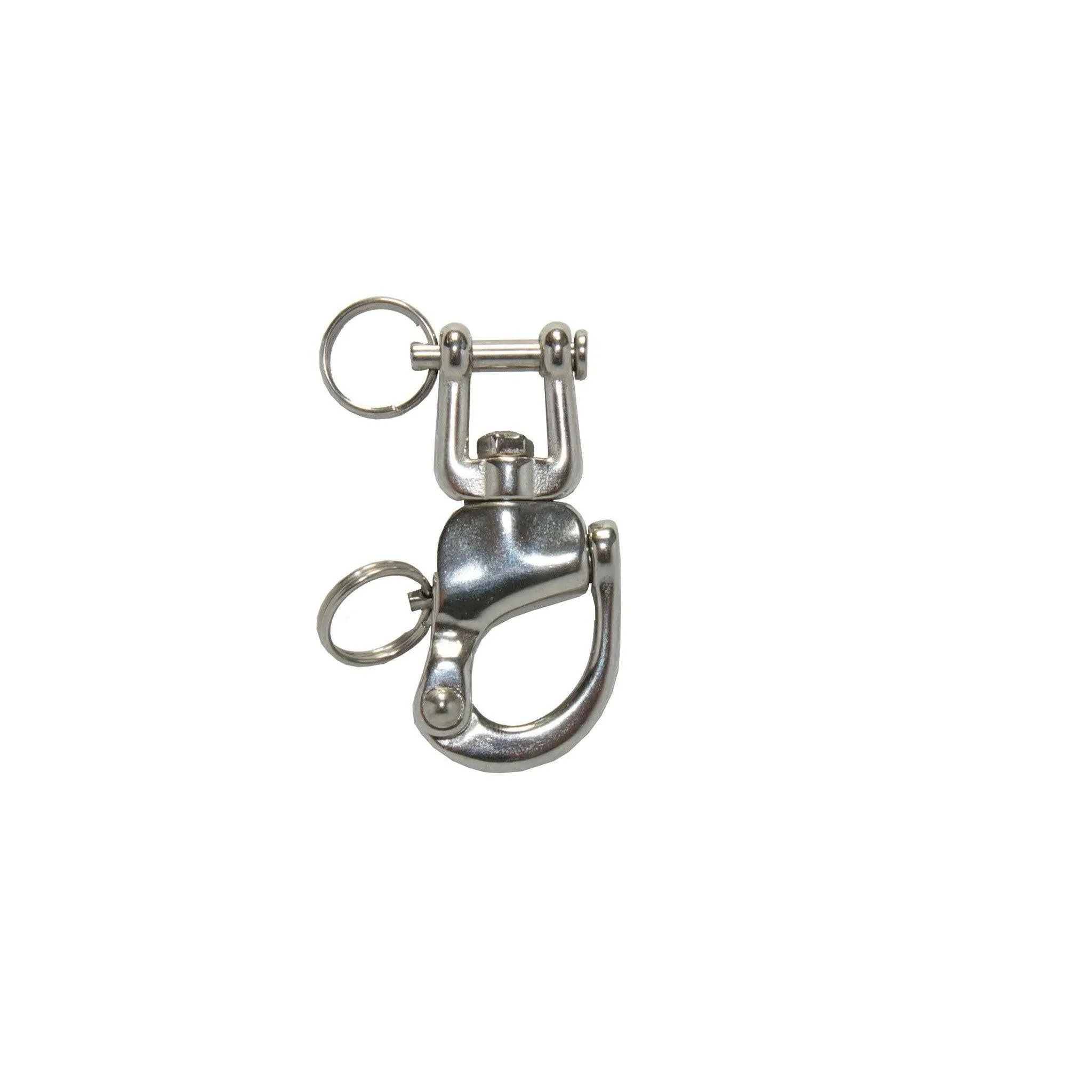 Swivel Fork Snap Shackle 70 mm - Stainless Steel