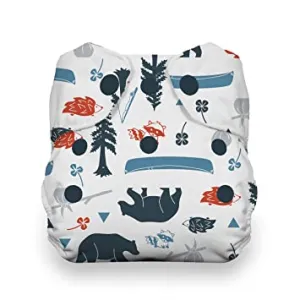 Thirsties - Adventure Trail - Snap, Natural - Newborn All-in-One