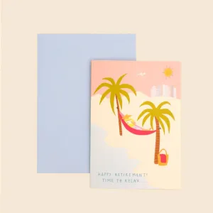 Time to Relax Retirement Card