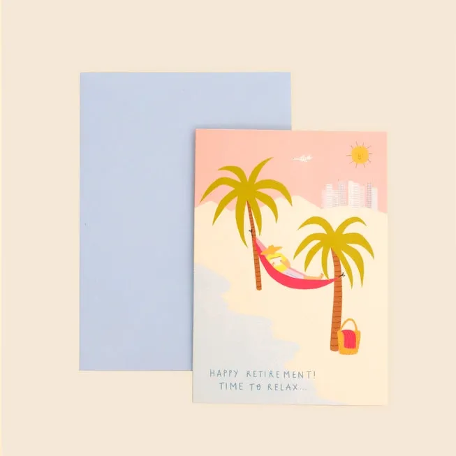 Time to Relax Retirement Card