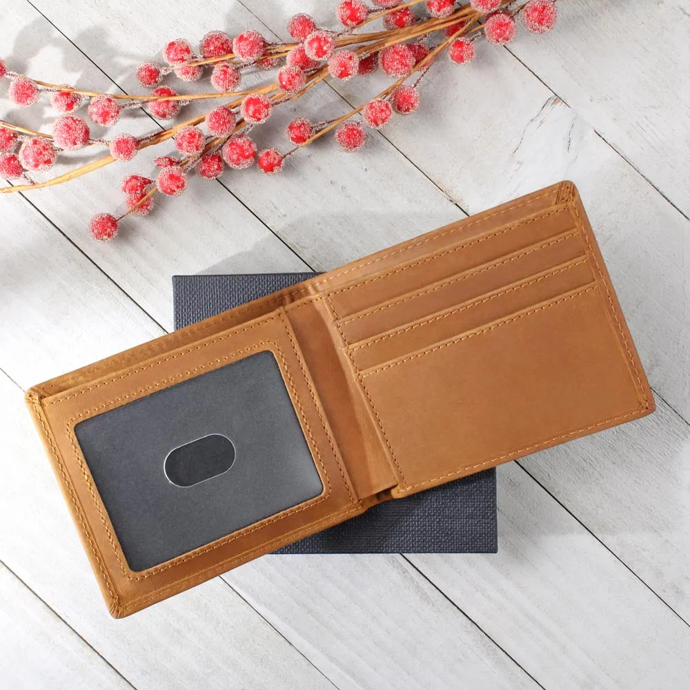To My Man, You Are Capable Of Achieving Anything (Leather Wallet)