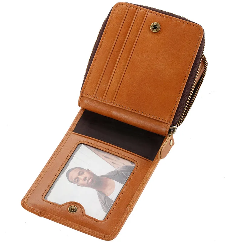 Top Quality PU Leather Zipper Wallet