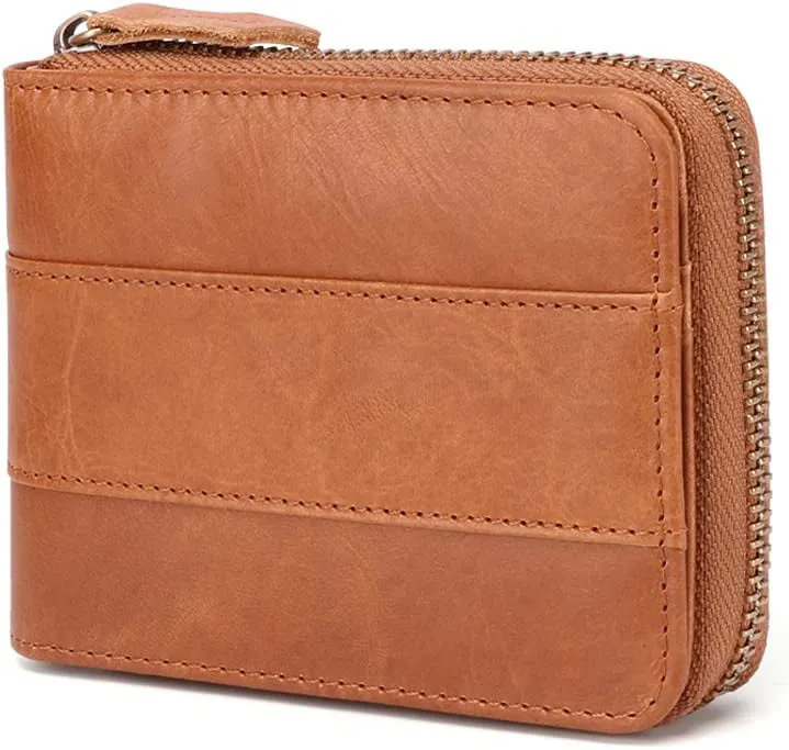 Top Quality PU Leather Zipper Wallet