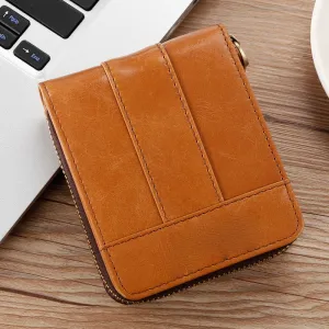 Top Quality PU Leather Zipper Wallet