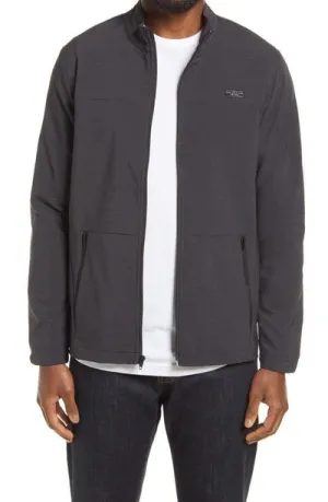 TRAVIS MATHEW AIRTRAIN FULL ZIP JACKET - DARK GREY