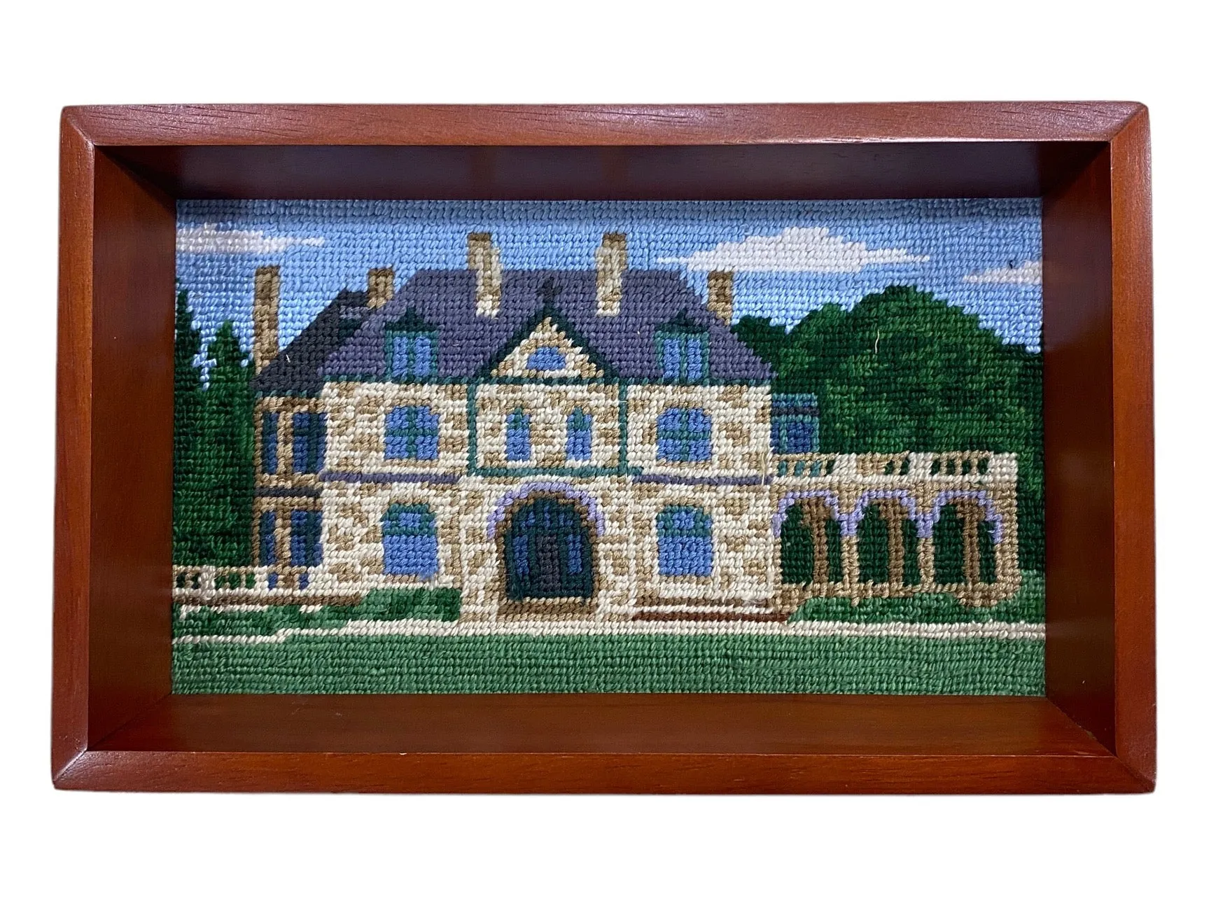 Tray - Smathers and Branson Valet Tray - Old Main Needlepoint