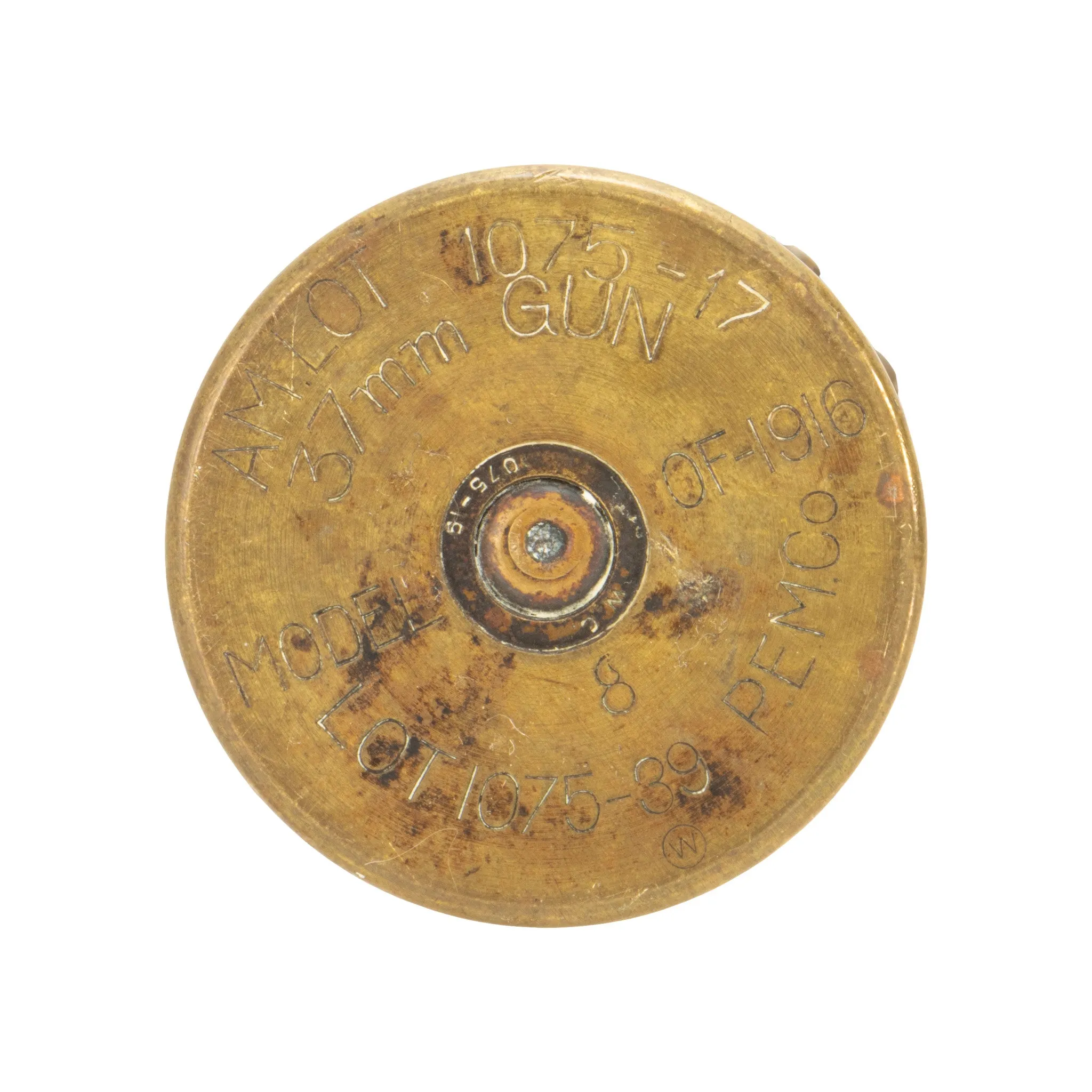 Trench Art Vase