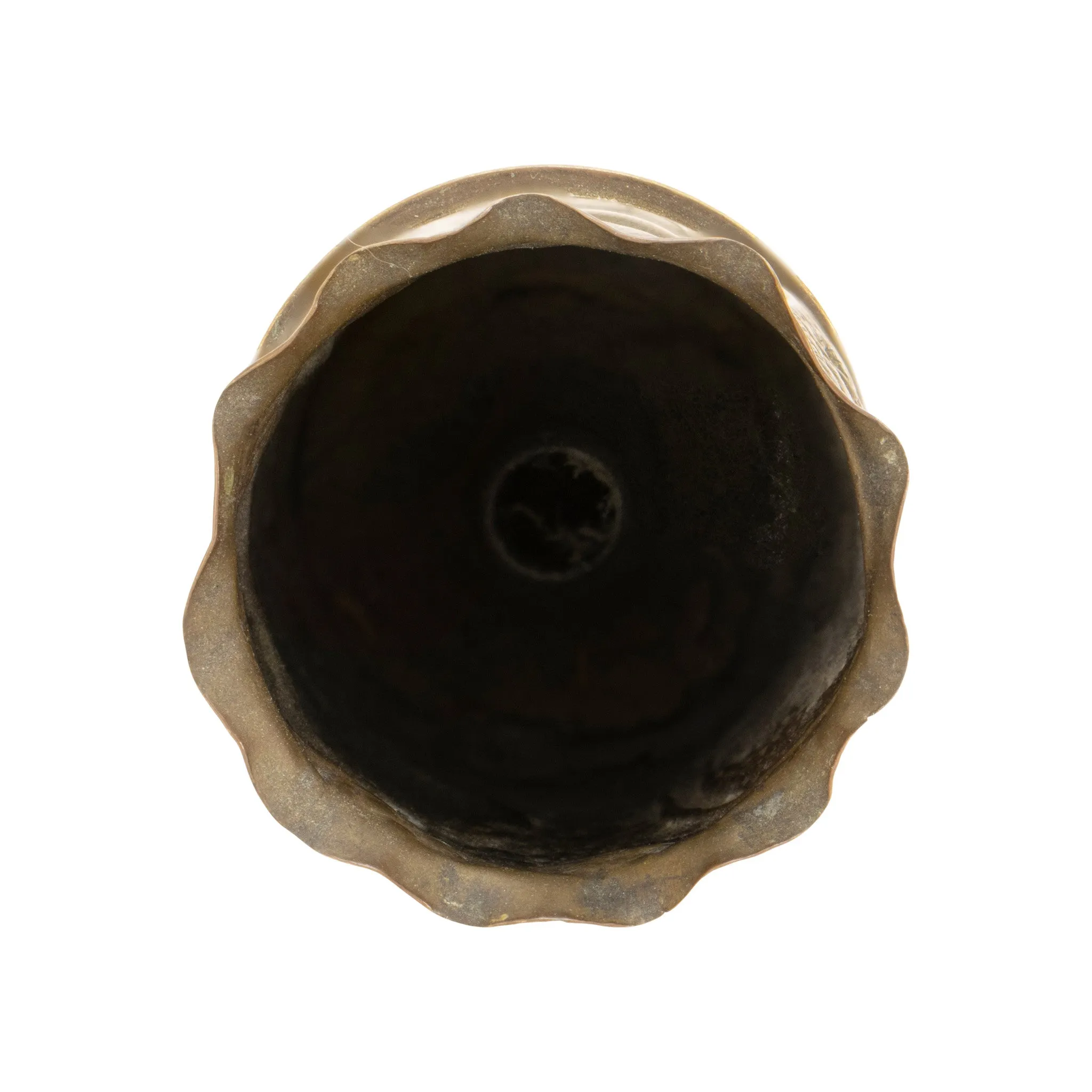 Trench Art Vase