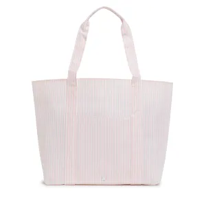 TRVL: Jumbo Tote XL Tote - Pimlico Stripe Pink