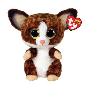 Ty Beanie Boos Collection Binky Brown Bush Baby - 6"