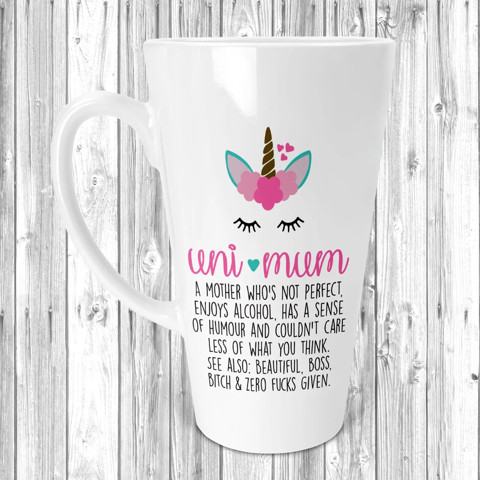 Uni Mum Latte Mug 12oz / 17oz