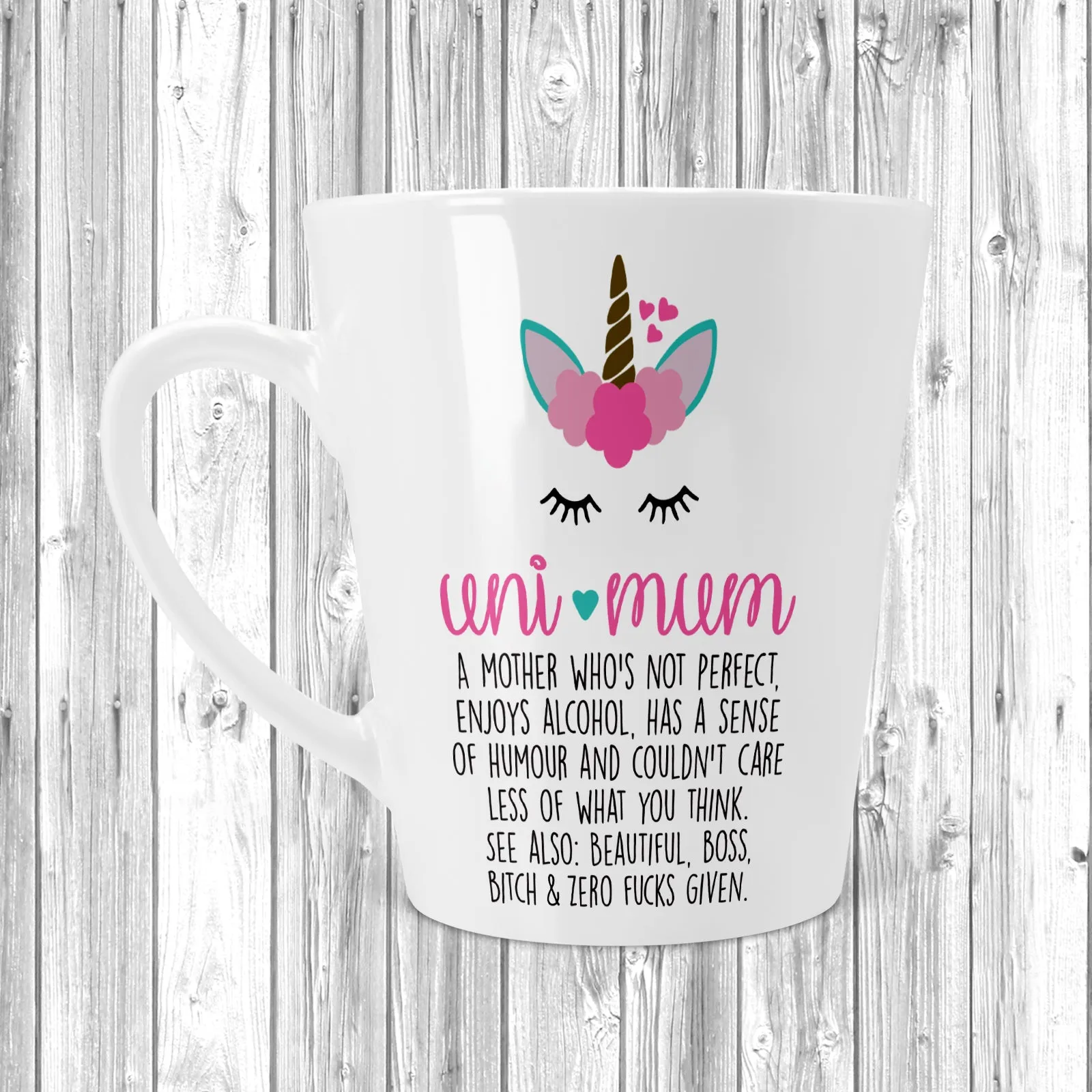 Uni Mum Latte Mug 12oz / 17oz