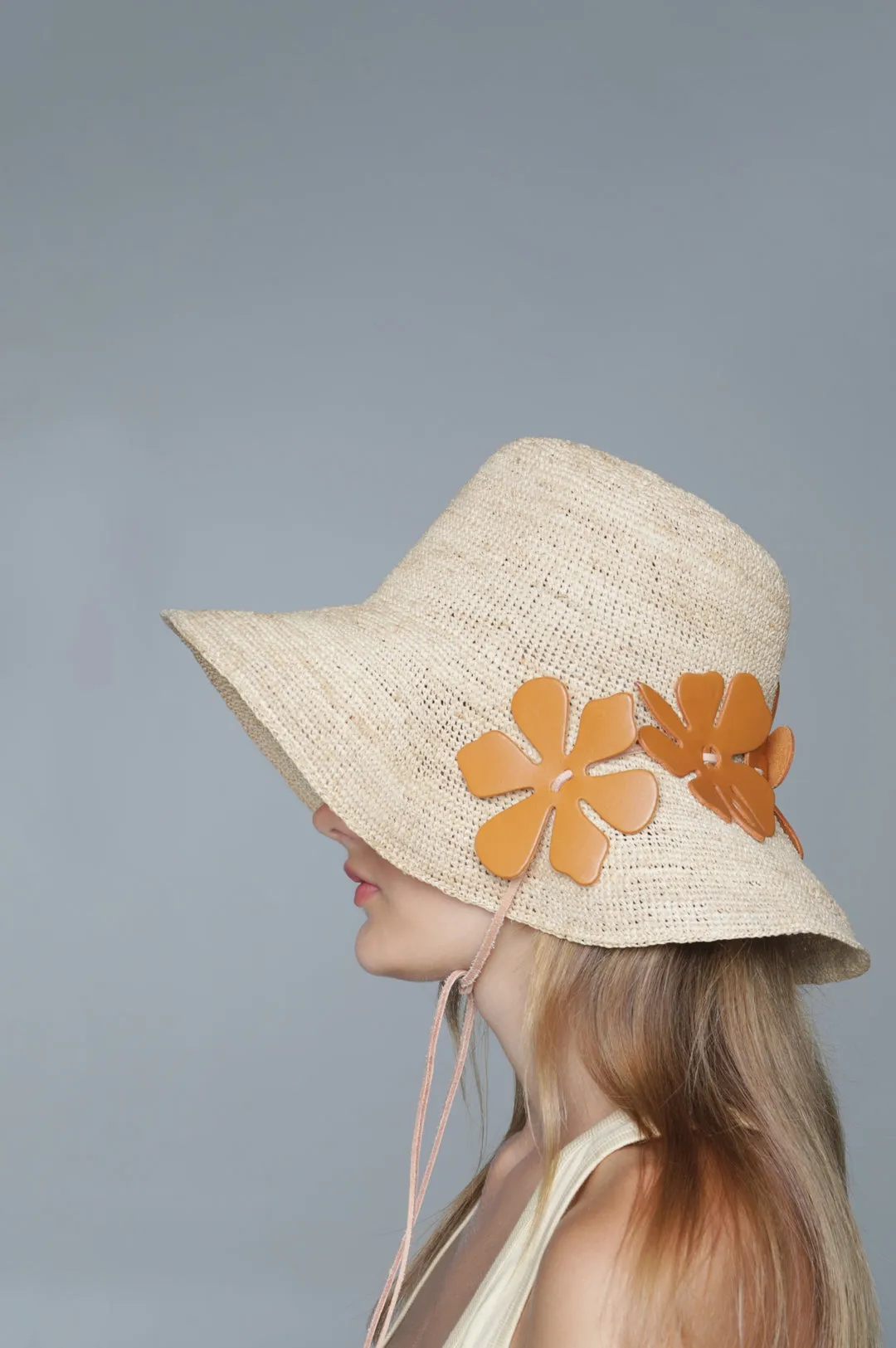 Valenti - Natural/Pink Leather