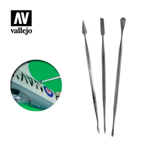 Vallejo: Set of 3 Stainless Steel Carvers
