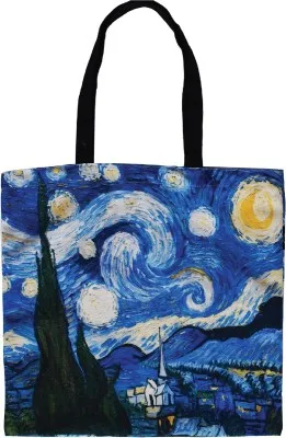 Van Gogh Canvas Tote bag Asst Prints