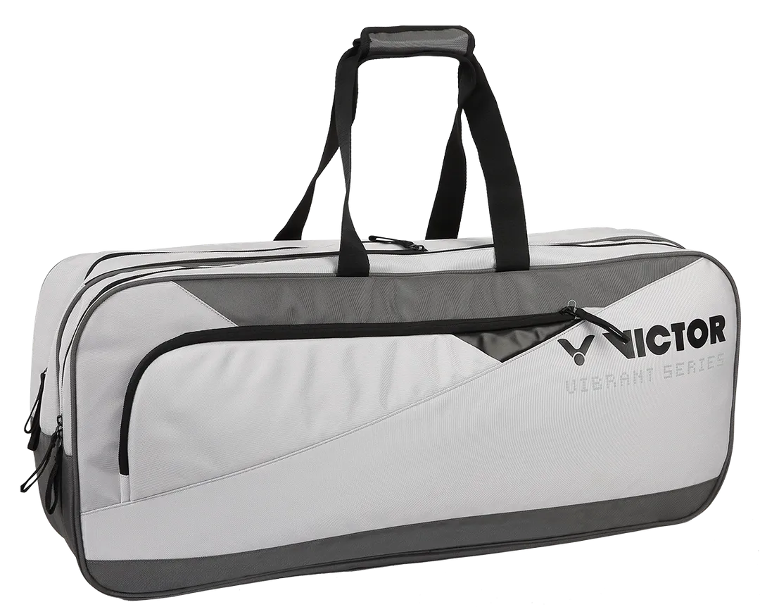 Victor Badminton Rectangular Racket Bag (High Rise/Steel Gray) (BR3641-HK)