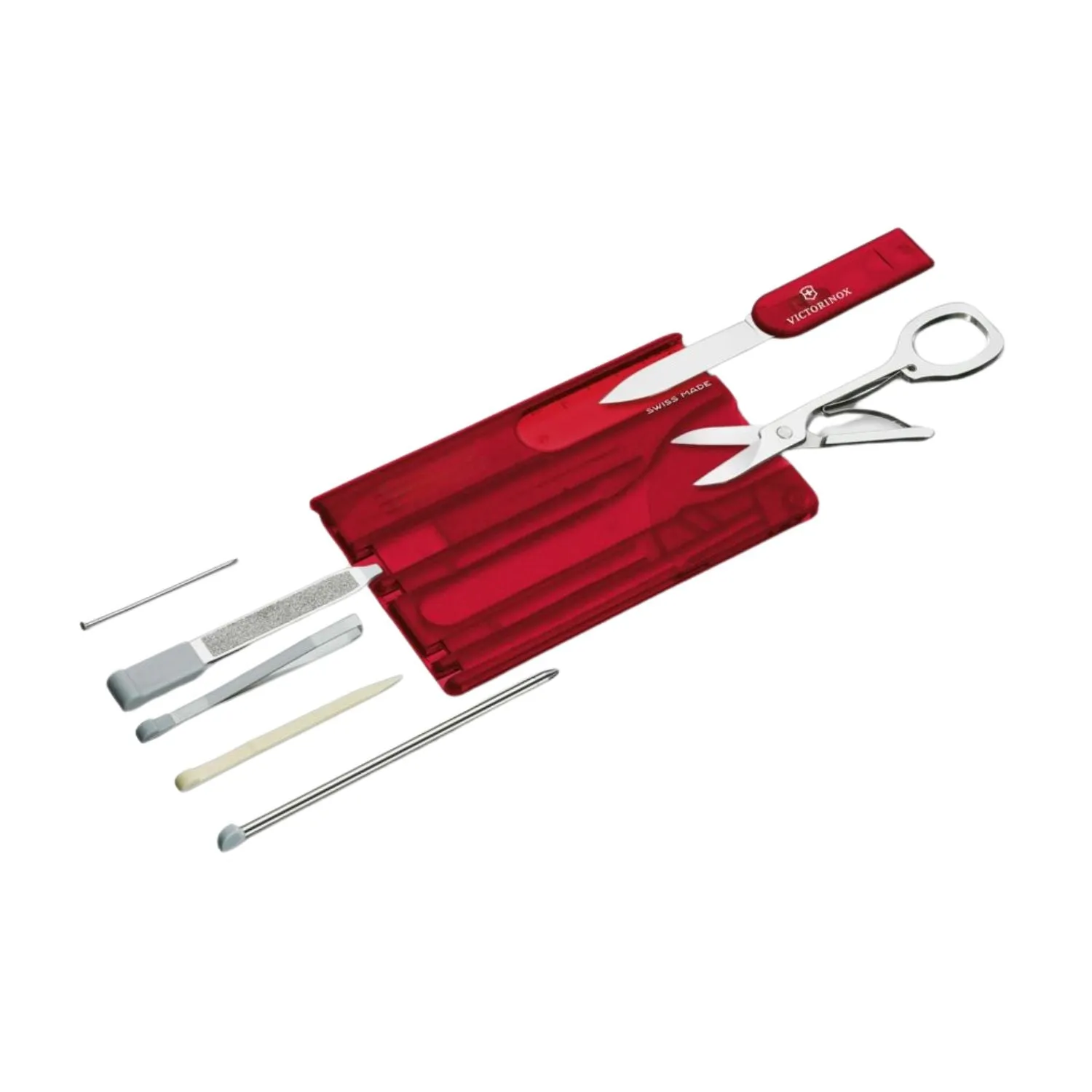 Victorinox 0.7100. TB1 Ruby Swisscard Clam Packed - Red