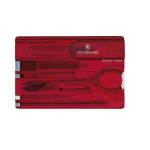 Victorinox 0.7100. TB1 Ruby Swisscard Clam Packed - Red