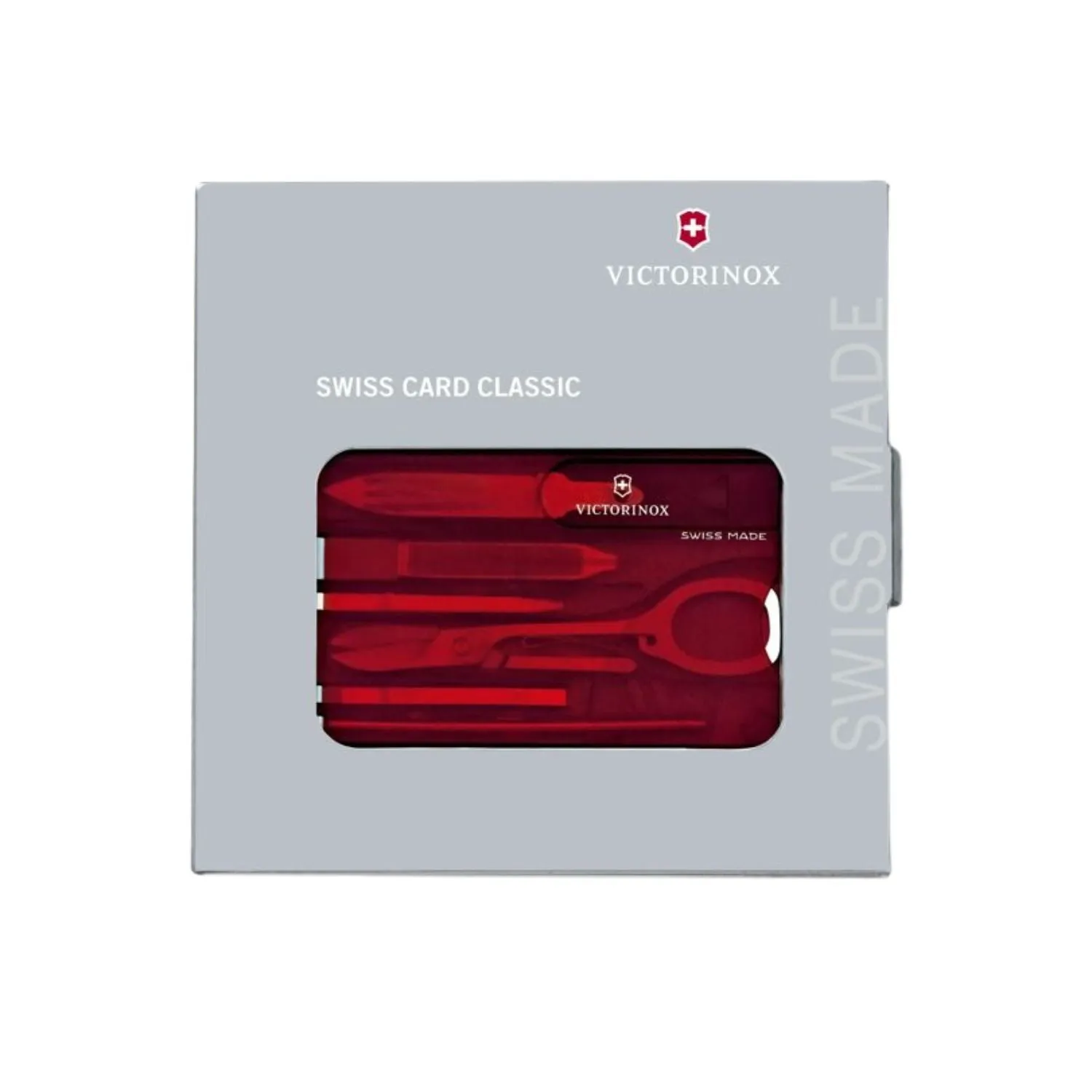 Victorinox 0.7100. TB1 Ruby Swisscard Clam Packed - Red