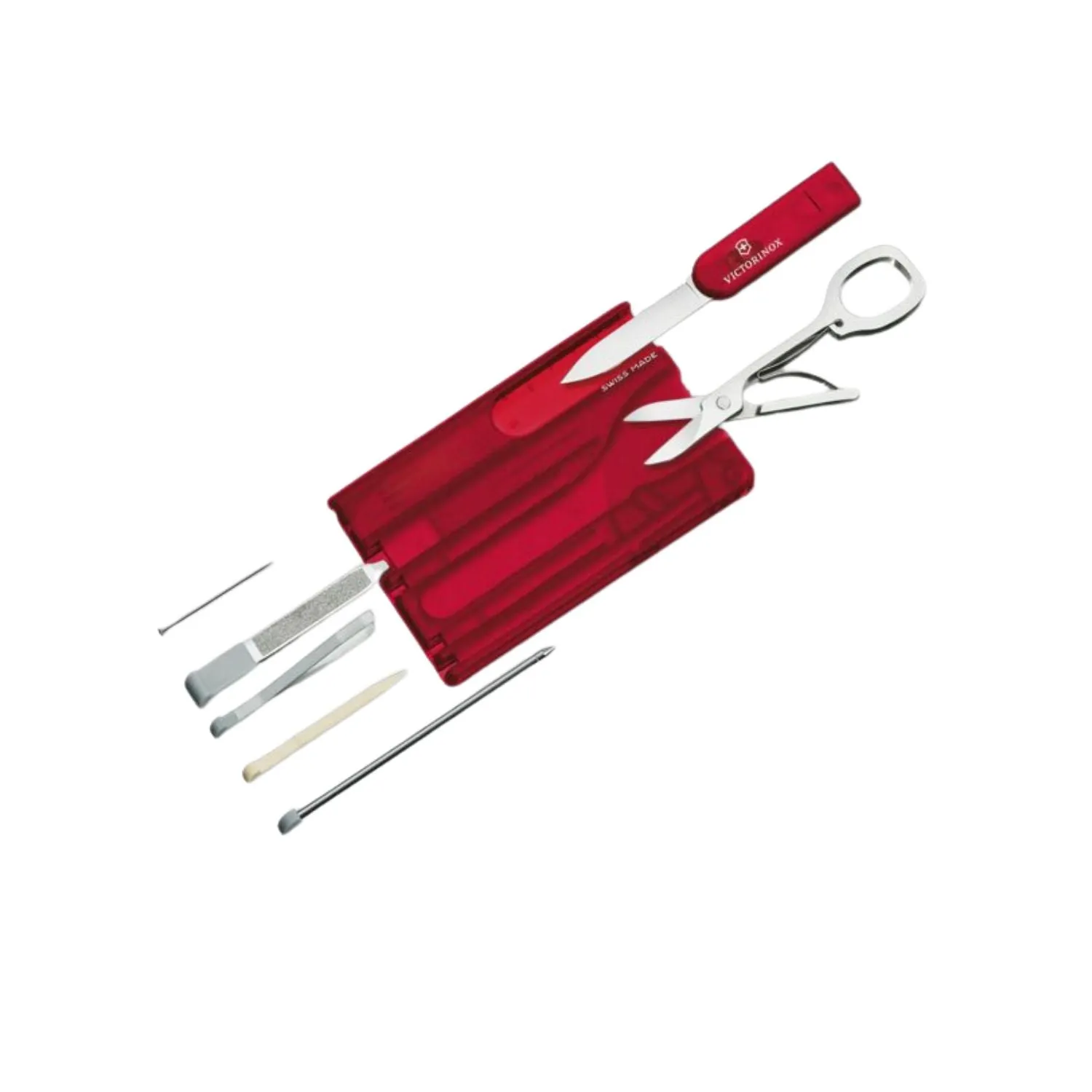 Victorinox 0.7100. TB1 Ruby Swisscard Clam Packed - Red