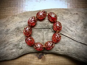 Vintage Plastic Bead Strand