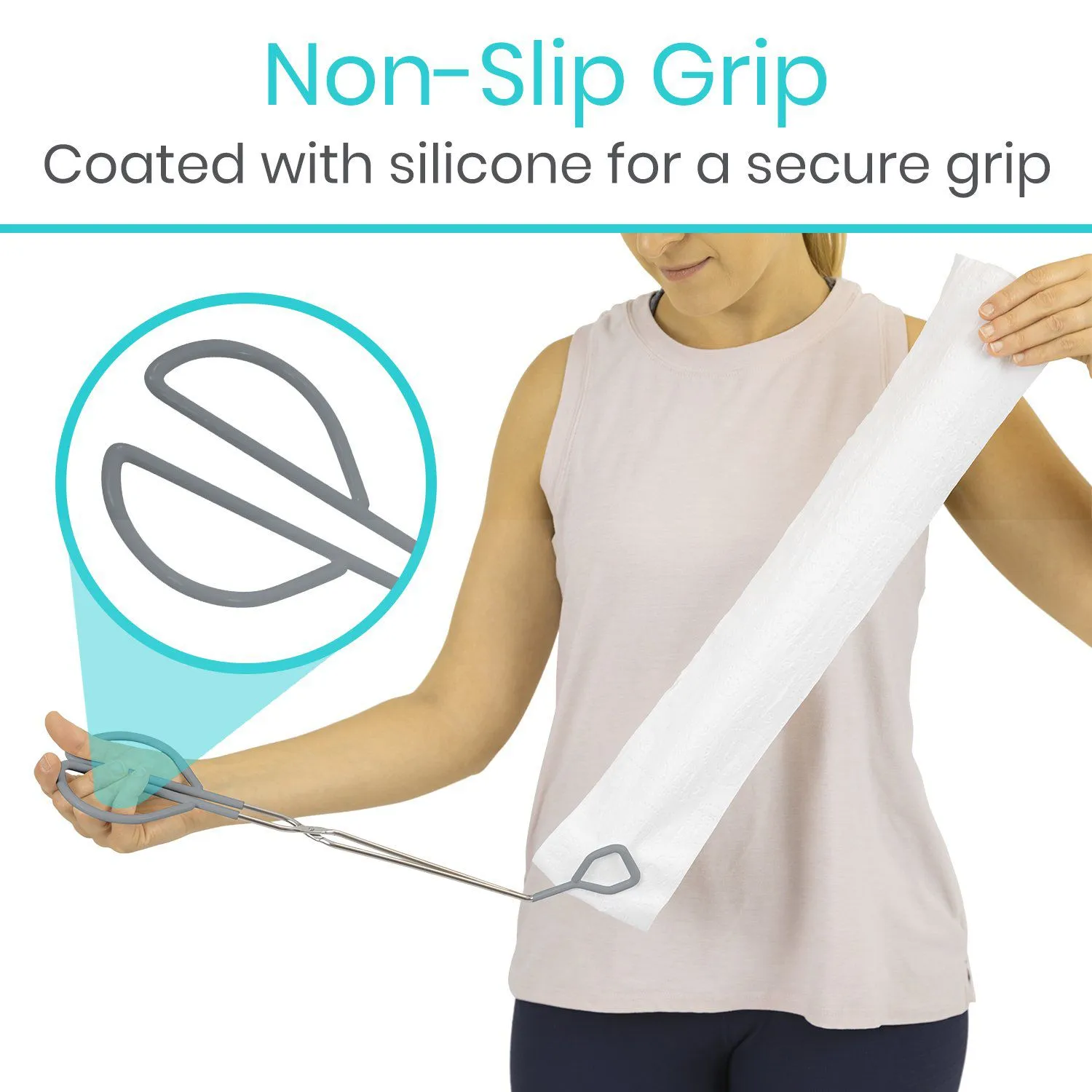 Vive Tong Wiping Aid