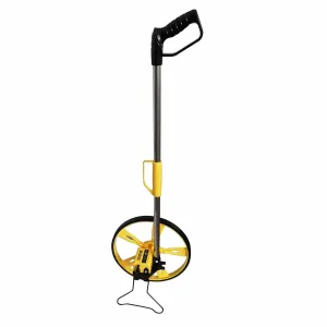Voche Foldable Distance Measuring Wheel   Stand & Bag Surveyors Builders Road