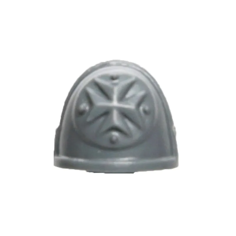 Warhammer 40K Games Workshop Black Templars Chapter Upgrade Shoulder Pad D