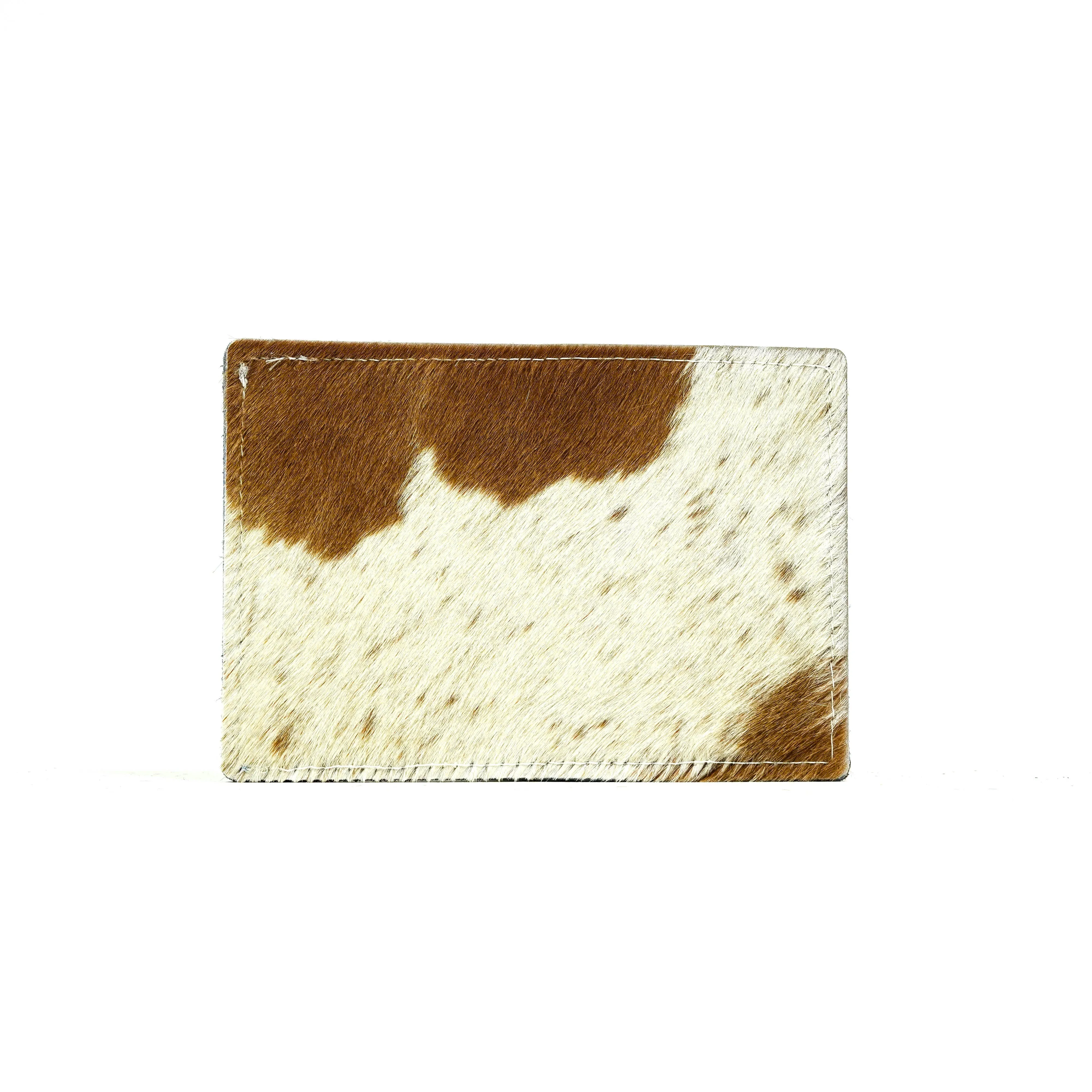 Waylon Wallet - Chocolate & White w/ Dallas Tool