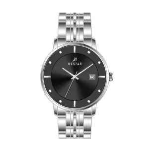 Westar Profile Gents 40 mm Black Dial Quartz Watch - 50256STN103