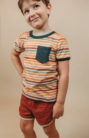 Willamette Organic Cotton Kids Short Sleeve Chest Pocket Tee