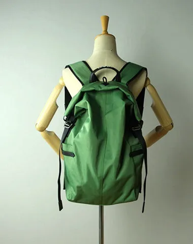 Womens Nylon Large Backpack Bag Pink Nylon Travel Backpack School Rucksack for Ladies