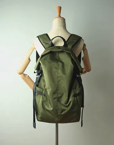 Womens Nylon Large Backpack Bag Pink Nylon Travel Backpack School Rucksack for Ladies
