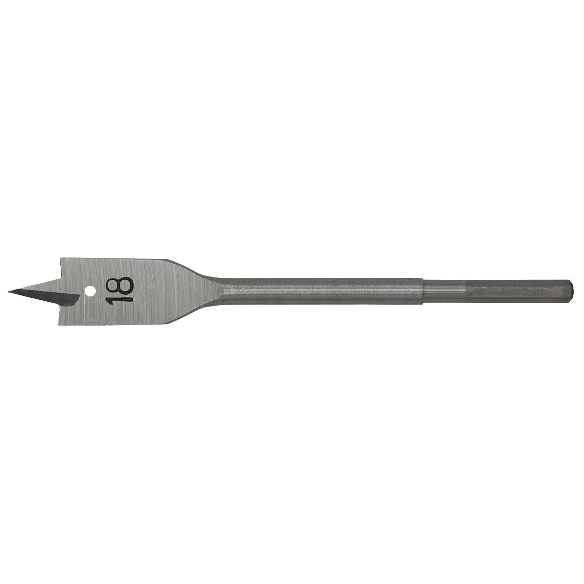 Worksafe by Sealey Flat Wood Bit Ø18mm x 152mm