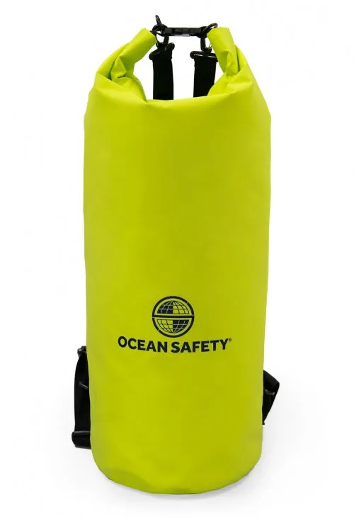 Yellow Roll Top Grab Bag Ocean Safety