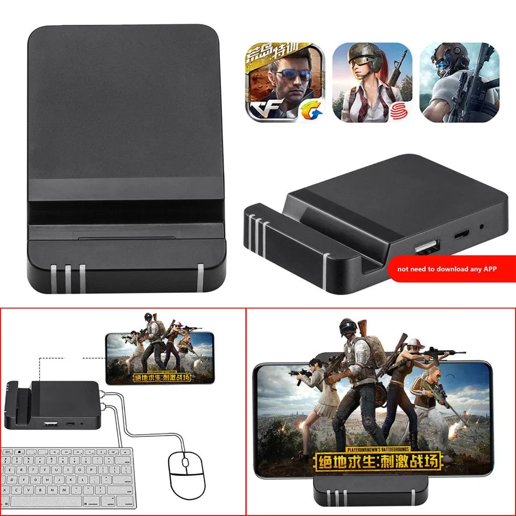 YZ Premiums | Keyboard & Mouse Converter Station | Bluetooth Adapter Dock
